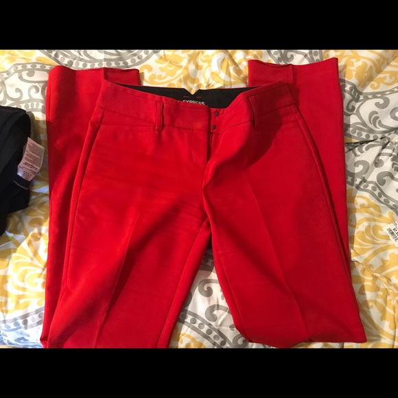 Red express dress pants - Picture 1 of 2